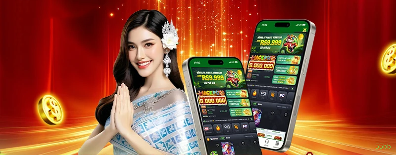 Desempenho do app 55bb em diferentes aparelhos